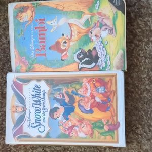 All original VHS Walt Disney Movies